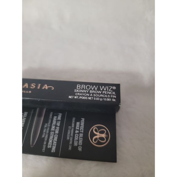 Anastasia Beverly Hills Brow Wiz Skinny Brow Pencil in ebony .3g travel - Picture 3 of 4